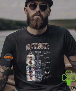 Detroit Tigers Team Signature 2024 Unisex T Shirt