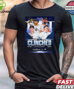 Detroit Tigers Those Gritty Tigs 2024 MLB Postseason Clinched shirt