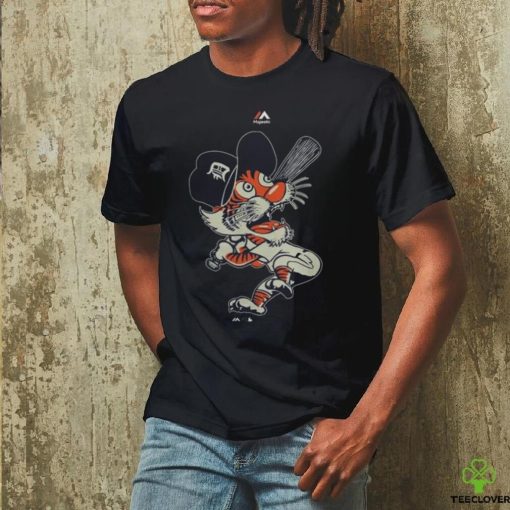 Detroit Tigers Vintage Cartoon Baseball Mlb Shirt