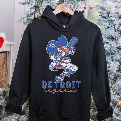 Detroit Tigers mascot retro hoodie, sweater, longsleeve, shirt v-neck, t-shirt