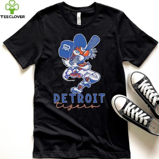 Detroit Tigers mascot retro hoodie, sweater, longsleeve, shirt v-neck, t-shirt