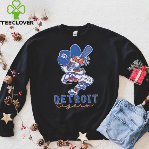 Detroit Tigers mascot retro hoodie, sweater, longsleeve, shirt v-neck, t-shirt