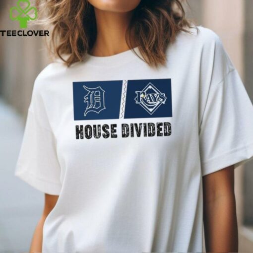 Detroit Tigers vs Tampa Bay Rays House Divided 2024 Shirt