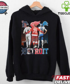 Detroit Tigers – Detroit Red Wings – Detroit Lions Signature Shirt 3 Detroit Tigers – Detroit Red Wings – Detroit Lions Signature Shirt