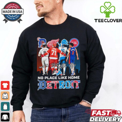 Detroit Vierling Larkin Goff And Cunningham No Place Like Home Shirt