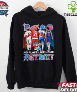 Detroit Vierling Larkin Goff And Cunningham No Place Like Home Shirt