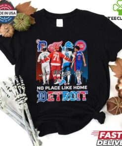 Detroit Vierling Larkin Goff And Cunningham No Place Like Home Shirt