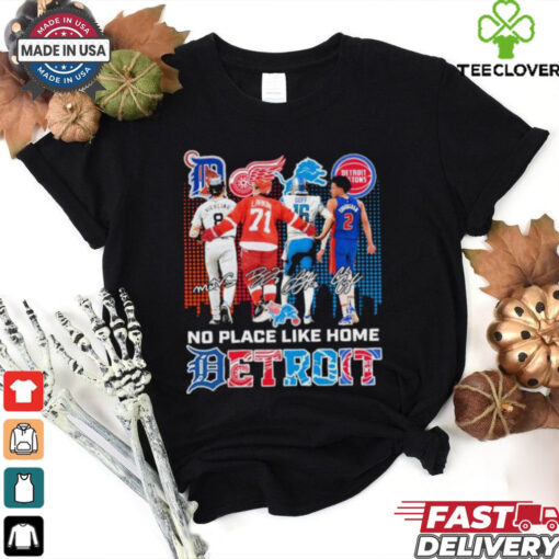 Detroit Vierling Larkin Goff And Cunningham No Place Like Home Shirt