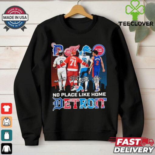 Detroit Vierling Larkin Goff And Cunningham No Place Like Home Shirt