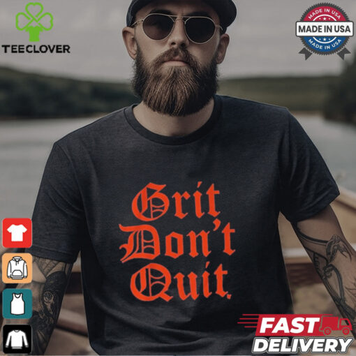Detroit baseball grit don’t quit shirt