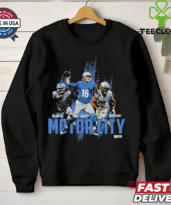 Detroit football motor city trio shirt