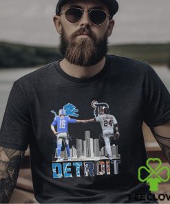 Detroit goff and cabrera skyline signatures 2023 shirt