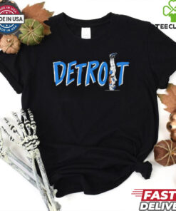 Detroit grow banana trees Detroit Lions shirt