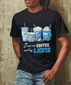 Detroit lions I love coffee black shirt