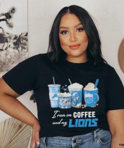 Detroit lions I love coffee black shirt