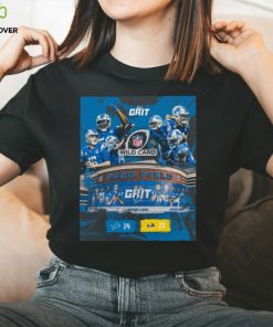 Detroit lions all grit nfl wild card 24 23 la rams shirt