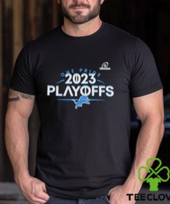 Detroit lions fanatics branded 2023 NFL playoffs T shirt