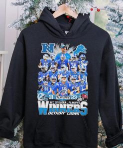 Detroit lions team player champions nfc divisional playoffs winners hoodie, sweater, longsleeve, shirt v-neck, t-shirt