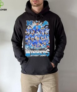 Detroit lions team player champions nfc divisional playoffs winners hoodie, sweater, longsleeve, shirt v-neck, t-shirt