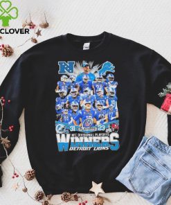 Detroit lions team player champions nfc divisional playoffs winners hoodie, sweater, longsleeve, shirt v-neck, t-shirt