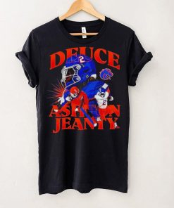Deuce Ashton Jeanty Boise State Broncos NCAA Football shirt