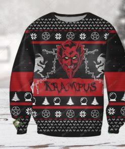 Devil Krampus Horror Face Ugly Christmas Sweater 3D Shirt