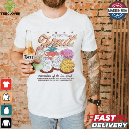 Devil fruit incarnation of the sea devil shirt