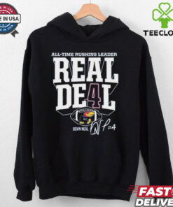Devin Neal Kansas Jayhawks Football Rushing Record Real Deal Shirt