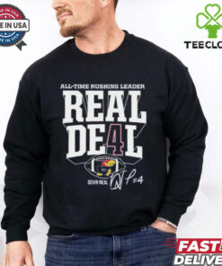 Devin Neal Kansas Jayhawks Football Rushing Record Real Deal Shirt