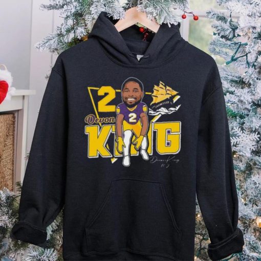 Devon King #2 East Carolina Pirates Signature hoodie, sweater, longsleeve, shirt v-neck, t-shirt