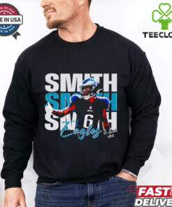 Devonta Smith 6 Philadelphia Eagles Football Players Super Bowl 2025 shirt