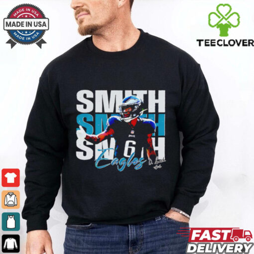Devonta Smith 6 Philadelphia Eagles Football Players Super Bowl 2025 shirt