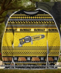 Dewalt Chainsaw Ugly Wool Sweater