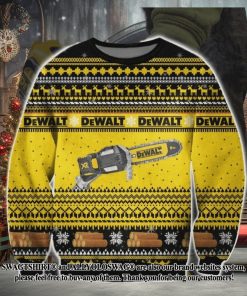 Dewalt Chainsaw Ugly Wool Sweater