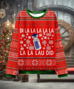 Di La La La Lau Did Nurse Ugly Christmas Sweater
