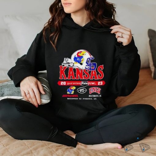 Kansas Jayhawks Vs Unlv Rebels 2023 Guaranteed Rate Bowl December 26 Shirt