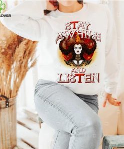 Diablo 4 stay awhile and listen shirt