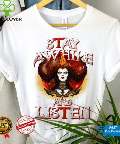 Diablo 4 stay awhile and listen shirt