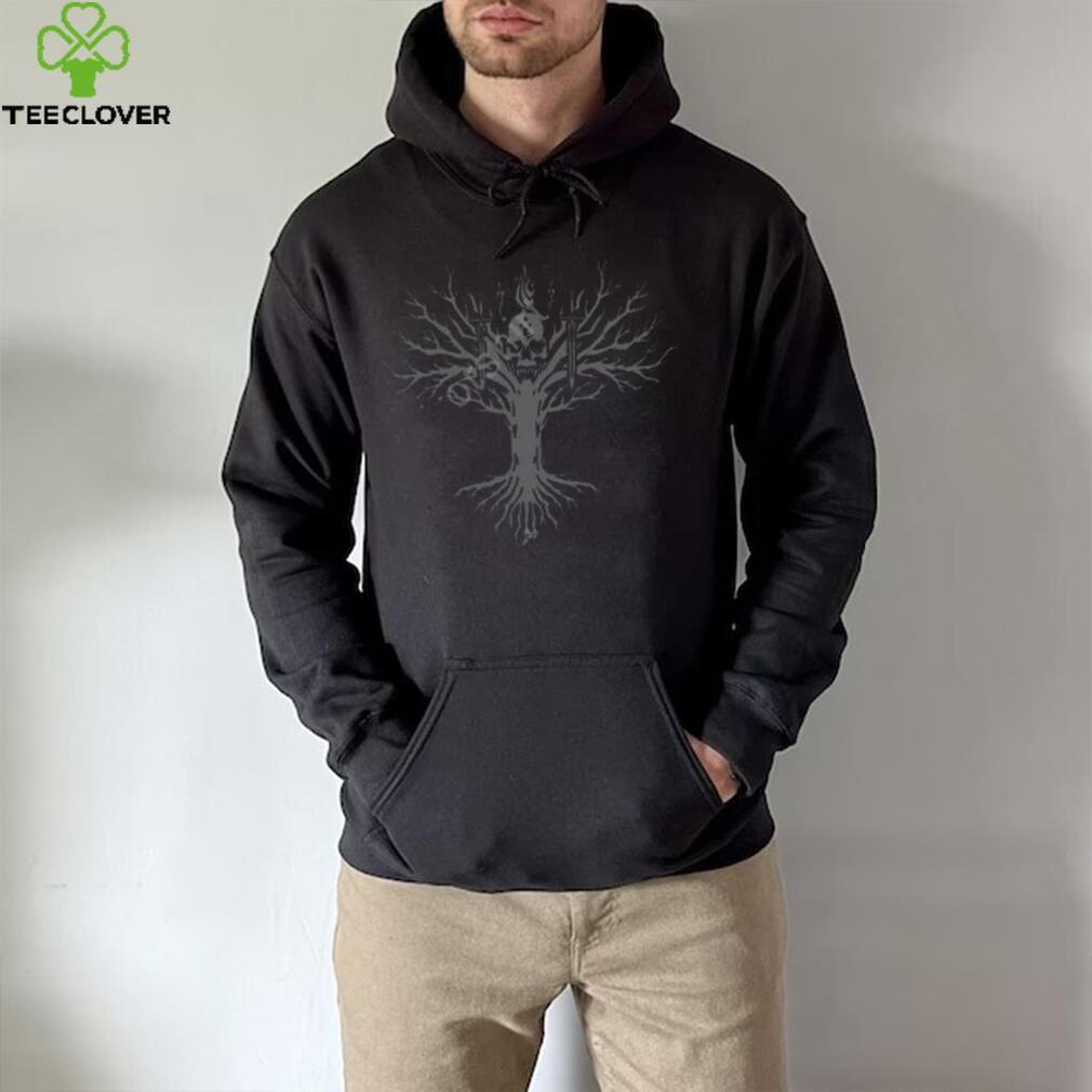 Diablo Iv Tree Of Life Black Crewneck Sweatshirt Diablo Iv Tree Of Life Black Crewneck Sweatshirt