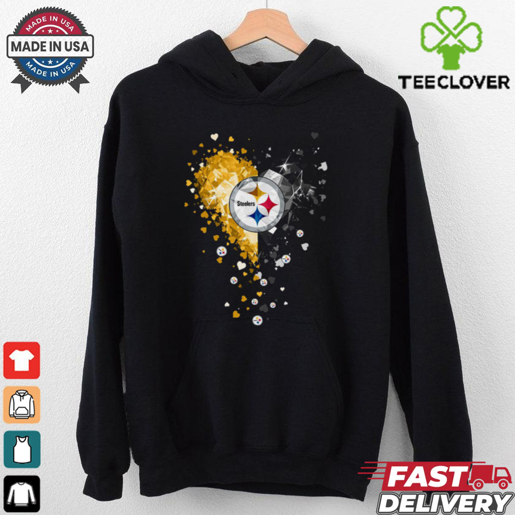 Diamond Encrusted Steelers Heartbreak T Shirt Diamond Encrusted Steelers Heartbreak T Shirt