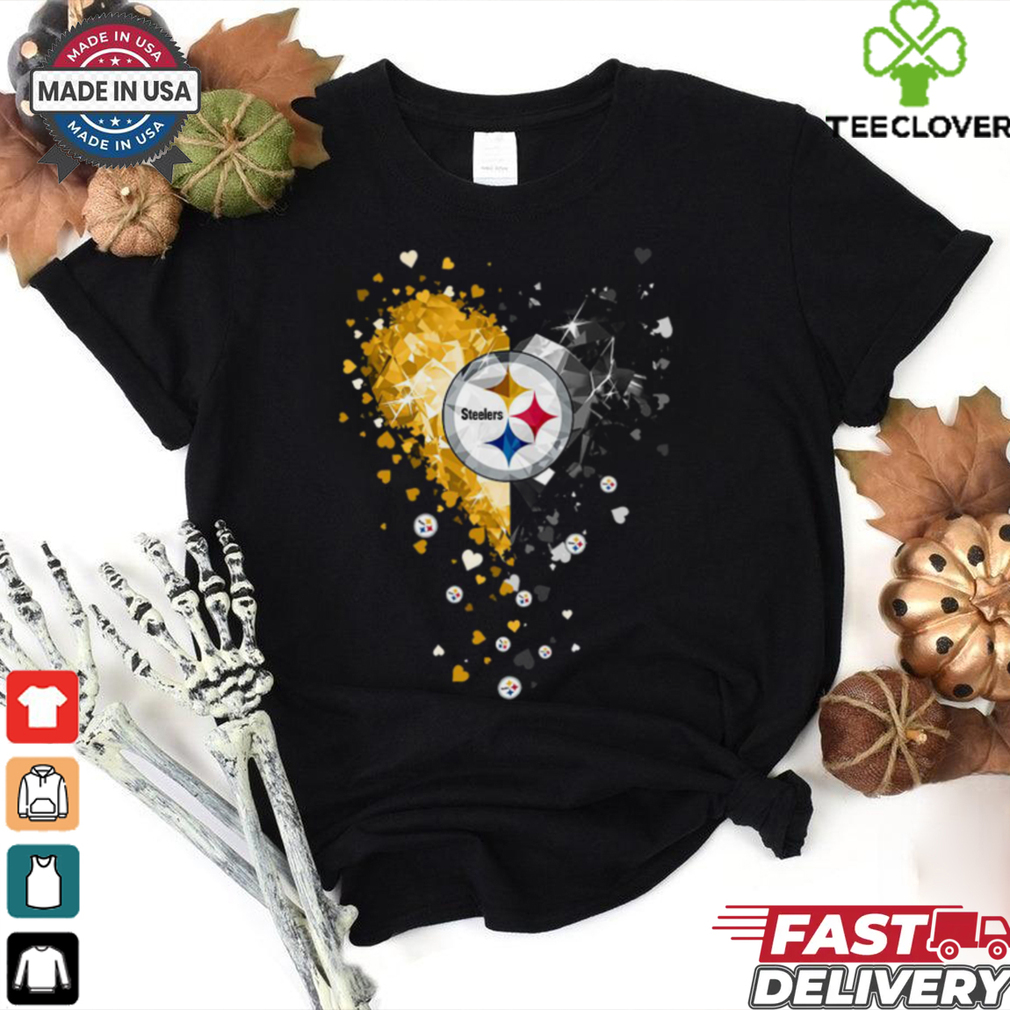 Diamond Encrusted Steelers Heartbreak T Shirt Diamond Encrusted Steelers Heartbreak T Shirt