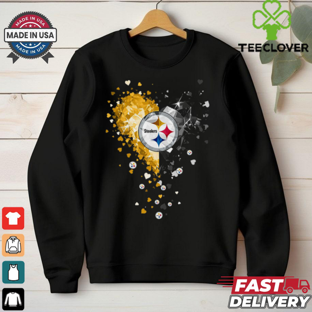 Diamond Encrusted Steelers Heartbreak T Shirt Diamond Encrusted Steelers Heartbreak T Shirt
