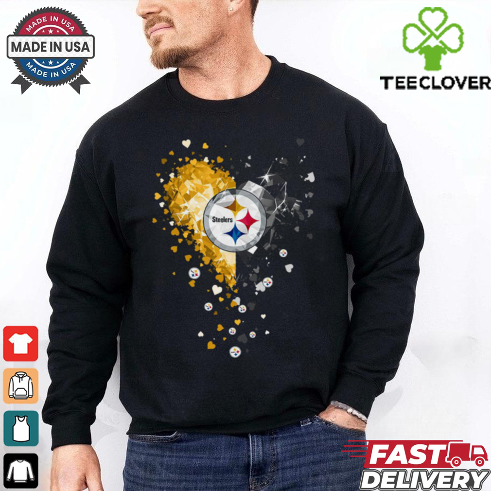 Diamond Encrusted Steelers Heartbreak T Shirt Diamond Encrusted Steelers Heartbreak T Shirt