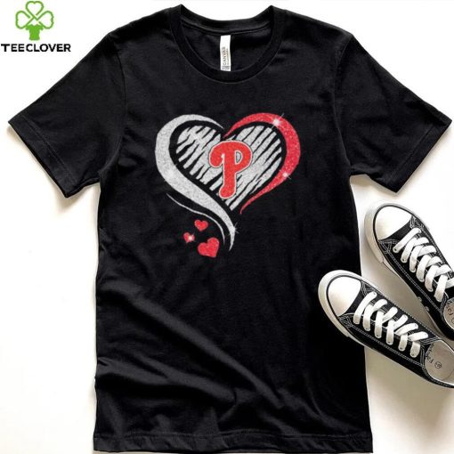 Diamond Heart Love Philadelphia Phillies Shirt