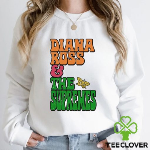 Diana Ross And The Supremes Stacked Butterfly t hoodie, sweater, longsleeve, shirt v-neck, t-shirt