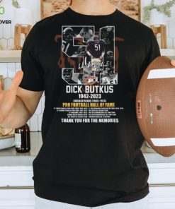 Dick Butkus 1942 – 2023 Chicago Bears 1965 – 1973 Pro Football Hall Of Fame Thank You For The Memories T Shirt 1 Dick Butkus 1942 – 2023 Chicago Bears 1965 – 1973 Pro Football Hall Of Fame Thank You For The Memories T Shirt