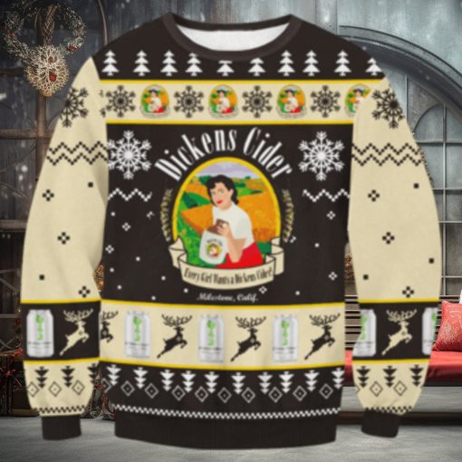 Dickens Cider Ugly Sweater