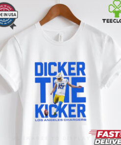 Dicker the Kicker Los Angeles Chargers shirt