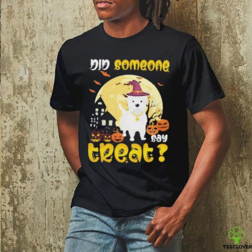 Did Someone Say Treat Moon Pumpkin Westie Halloween shirt
