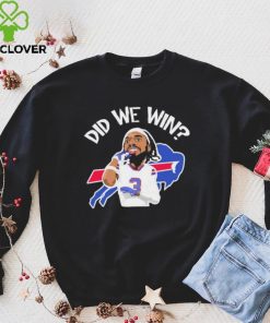 Did We Win Damar Hamlin Caricature Shirt